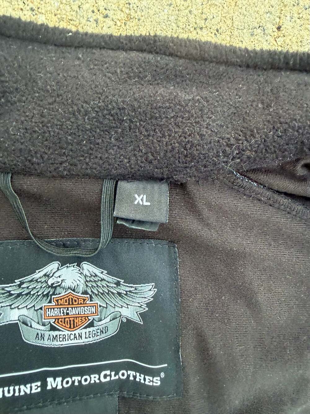 Harley-Davidson Black Soft Shell Motorcycle Riding Jacket with Pink Lettering - Picture 8 of 9